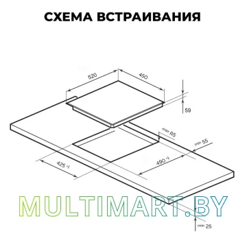 Индукционная варочная панель LEX EVI 431A IV картинка 3